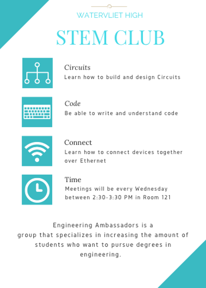 STEM Club Flyer